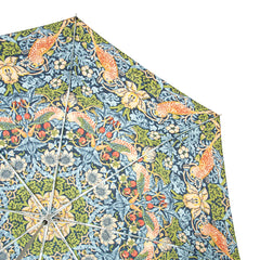 Зонт женский Fulton L907 UV Strawberry Thief (Клубничный злодей)