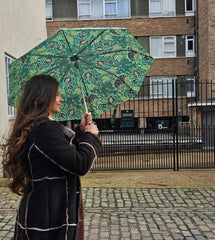 Зонт женский Fulton L907 Morris & Co Minilite-2 UV Elmcote