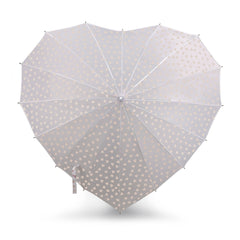 Парасолька-тростина жіноча Fulton L909 Mini Hearts (Змінює колір)