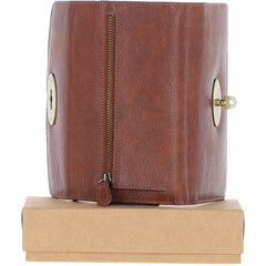 Женский кошелек ASHWOOD M05 COGNAC (коричневый)