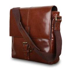 Чоловічі сумки на плече Ashwood MURPHY CHESTNUT