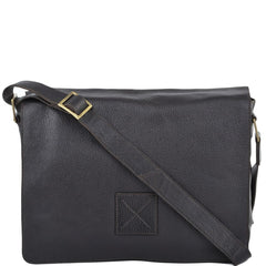 Темно-коричнева чоловіча сумка на плече Ashwood PEDRO BRN