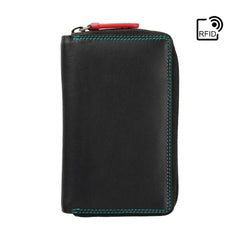 Черный женский кошелек Visconti RB98 Aruba (Black Multi)