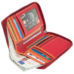 Красный женский кошелек Visconti RB98 (RED MULTI)