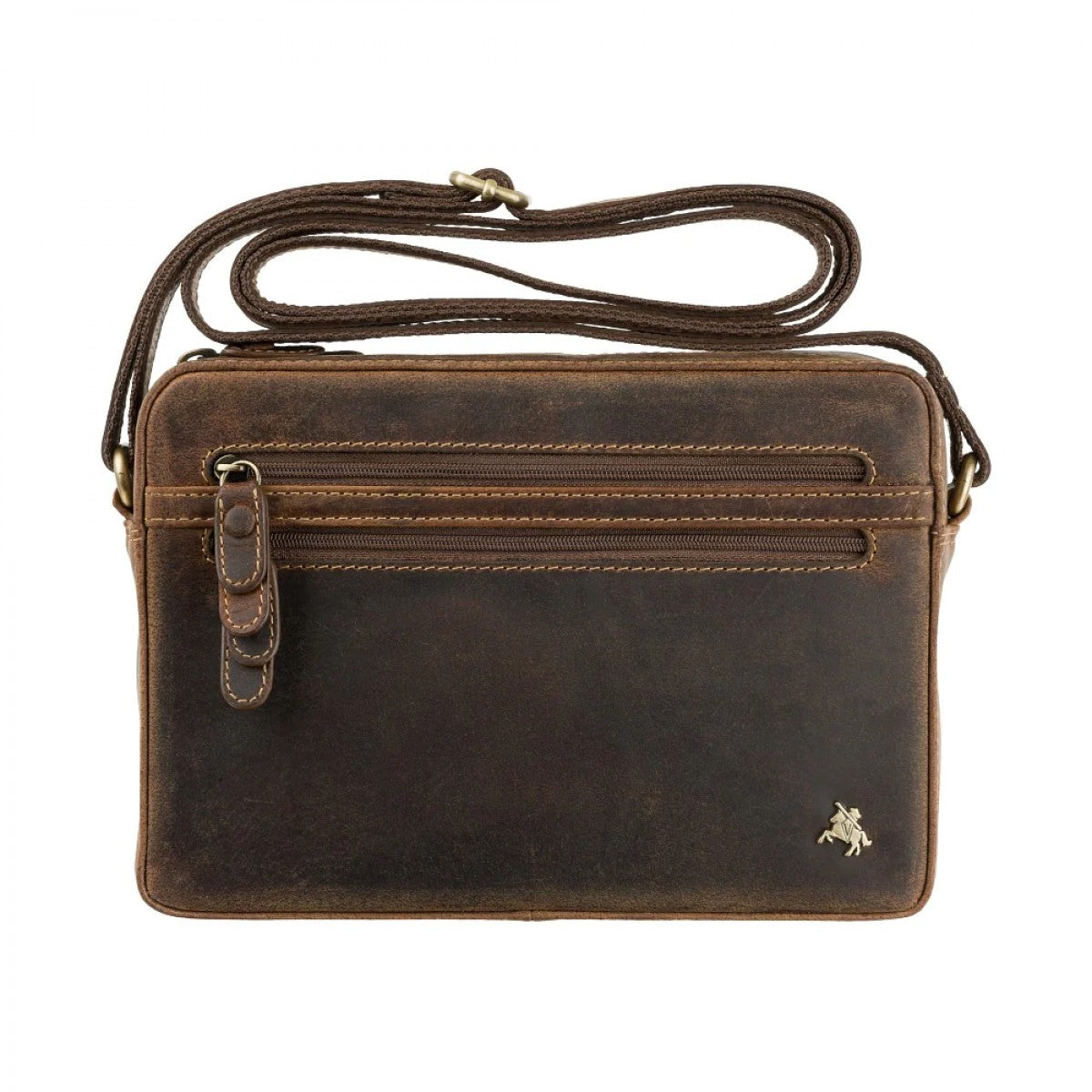 Сумка cross body Visconti коричневого кольору S41 OIL TAN