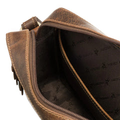 Сумка cross body Visconti коричневого кольору S41 OIL TAN