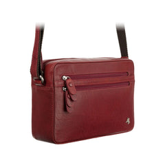 Сумка cross body Visconti червоного кольору S41 RED