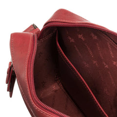 Сумка cross body Visconti червоного кольору S41 RED