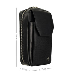 Маленька сумка для смартфона Visconti S45 (Black Rhumba)