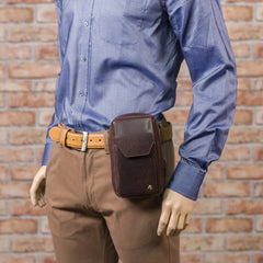 Маленька сумка для смартфона Visconti S45 Alex (Brown)