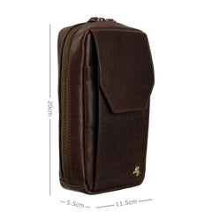 Маленька сумка для смартфона Visconti S45 Alex (Brown)