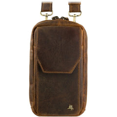 Маленька сумка для смартфона Visconti S45 Alex (Oil brown)