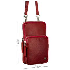 Маленькая сумка для смартфона Visconti S5 (RED) lol