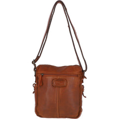Небольшая сумка на плечо Ashwood SERGIO TAN (рыжий)
