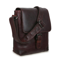 Коричнева сумка на плече Ashwood JACK TAN