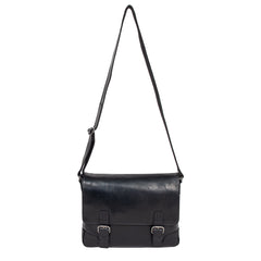 Чоловіча сумка для документів та ноутбука Ashwood OSCAR BLACK