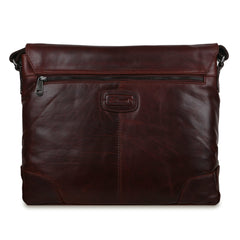 Чоловіча сумка для документів та ноутбука Ashwood OSCAR Tan
