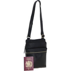 Маленькая черная сумка Ashwood T71 BLK (черный)