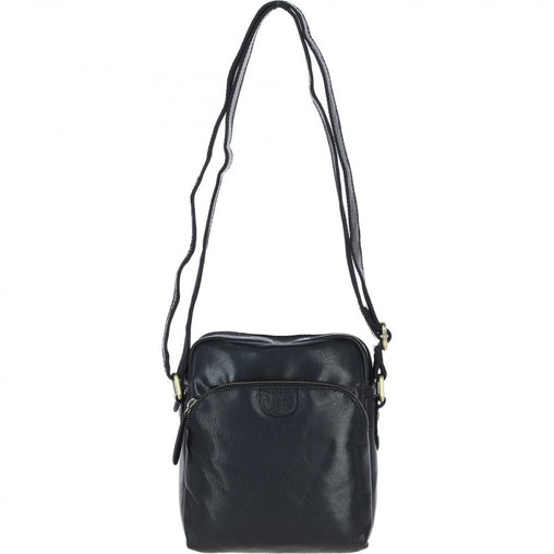 Маленька чорна сумка Ashwood T79 Black (Чорний)