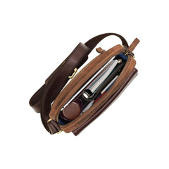 Мужская сумка на плечо Visconti TC70 - Vesper A5 (Oil Tan) MERLIN