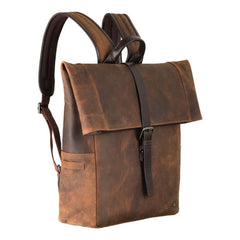 Шкіряний рюкзак для ноутбука 14 діагональ Visconti TC90 Transporter 14 (Havana Tan)