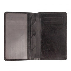 Мужской клатч (тревелер) Ashwood TW01 Black (Черный)