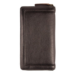Чоловічий клатч (тревелер) Ashwood TW01 Brown (Коричневий)