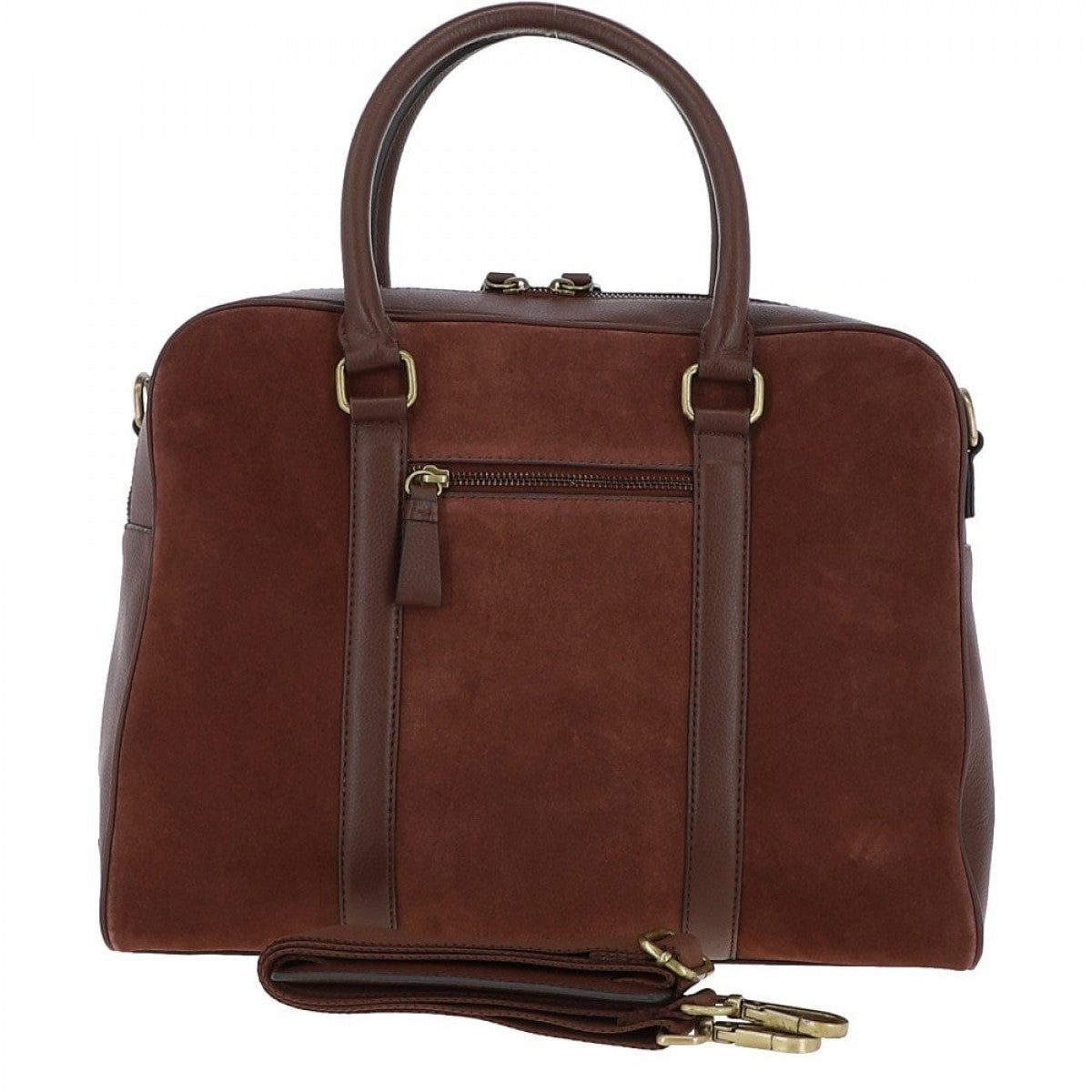 Жіноча замшева сумка Ashwood WINSTON TAN