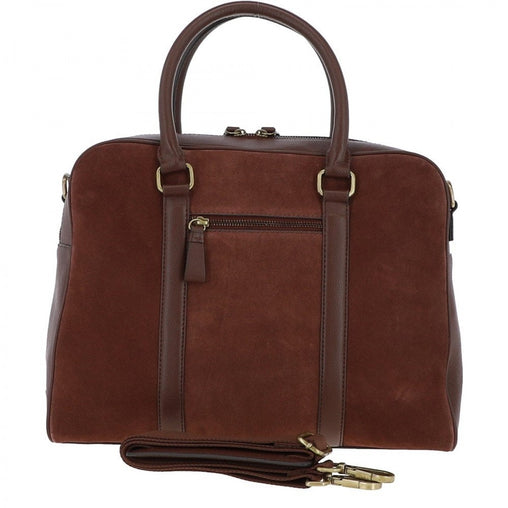 Жіноча замшева сумка Ashwood WINSTON TAN