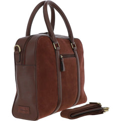 Жіноча замшева сумка Ashwood WINSTON TAN