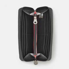 Чорний гаманець-клатч на блискавці Yoshi Y1257 Baxter Black