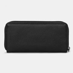 Чорний гаманець-клатч на блискавці Yoshi Y1257 Baxter Black