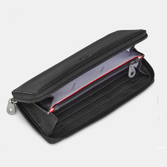 Чорний гаманець-клатч на блискавці Yoshi Y1257 Baxter Black