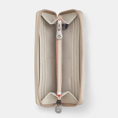 Бежевый кошелек-клатч на молнии Yoshi Y1257 Baxter Warm Grey