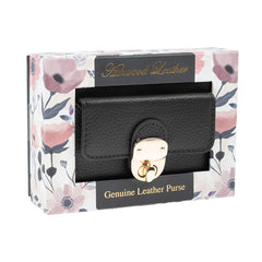 Невеликий жіночий гаманець Ashwood Y50 BLACK