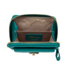 Женский небольшой кошелек Ashwood Y50 GREEN (бирюзовый)