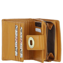 Женский небольшой кошелек Ashwood Y60 MUSTARD (горчичный)