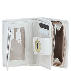 Женский небольшой кошелек Ashwood Y60 White (Білий)