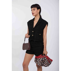 Парасоля жіноча Fulton Minilite-2 L354 L354 Lusterous Leopard (Леопард)