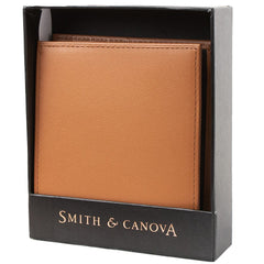 Кошелек мужской Smith & Canova 90015 Asquith (Black-Tan)