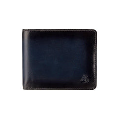 Темно-синий винтажный мужской кошелек Visconti AT60 Arthur Tap'n'Go (Burnish Blue)