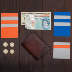 Коричневый винтажный мужской кошелек Visconti AT62 Hector Brown/Tan - Visconti