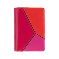 Женский красно-розовый кошелек на кнопке Visconti BRC97 Rosa (Berry)