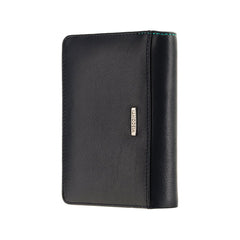 Женский сине-бирюзовый кошелек на кнопке Visconti BRC97 Rosa (Blue)