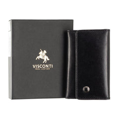Кошелек-ключница Visconti ENZ76 Dino (Black Shadow) no