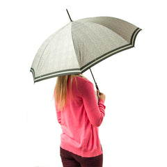 Зонт-трость Fulton Riva Auto-2 L065 Prince of Wales Stripe (Гусиная лапка)