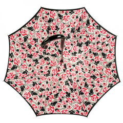 Зонт-трость женский Fulton Bloomsbury-2 L754 Painted Roses (Рисованные розы)