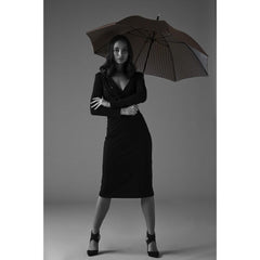 Зонт-трость женский Fulton Diamond L850 Princess - Pink Foulard