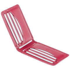 Красная визитница Visconti HT5 Nelson (Red) с защитой RFID