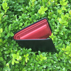 Черно-красный мужской кошелек без застежки Visconti TR30 Raffle (Black/Red)